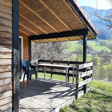 Chalet Du Camping La Porte St Martin Saint-Martin-en-Vercors Kültér fotó