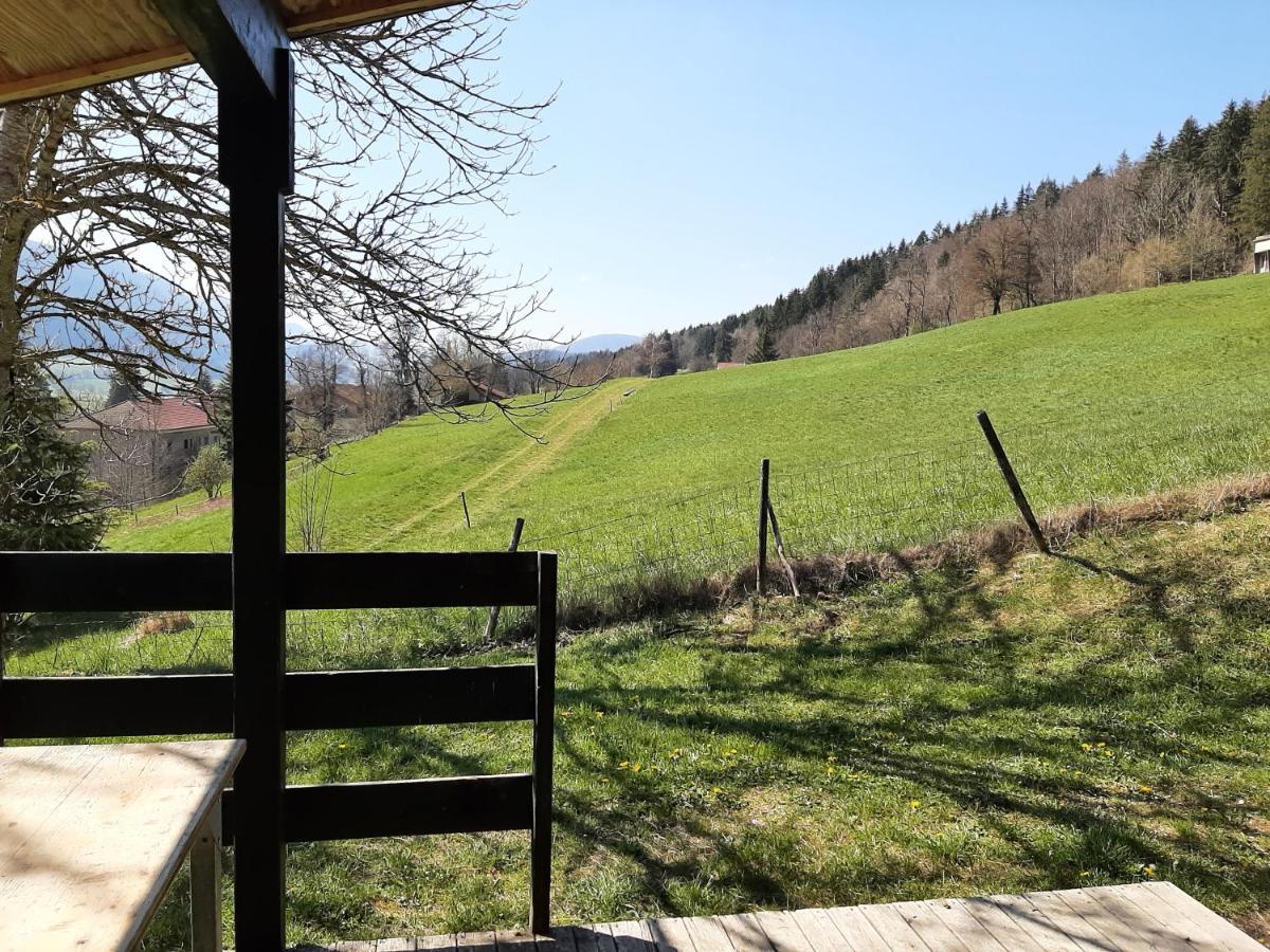 Chalet Du Camping La Porte St Martin Saint-Martin-en-Vercors Kültér fotó