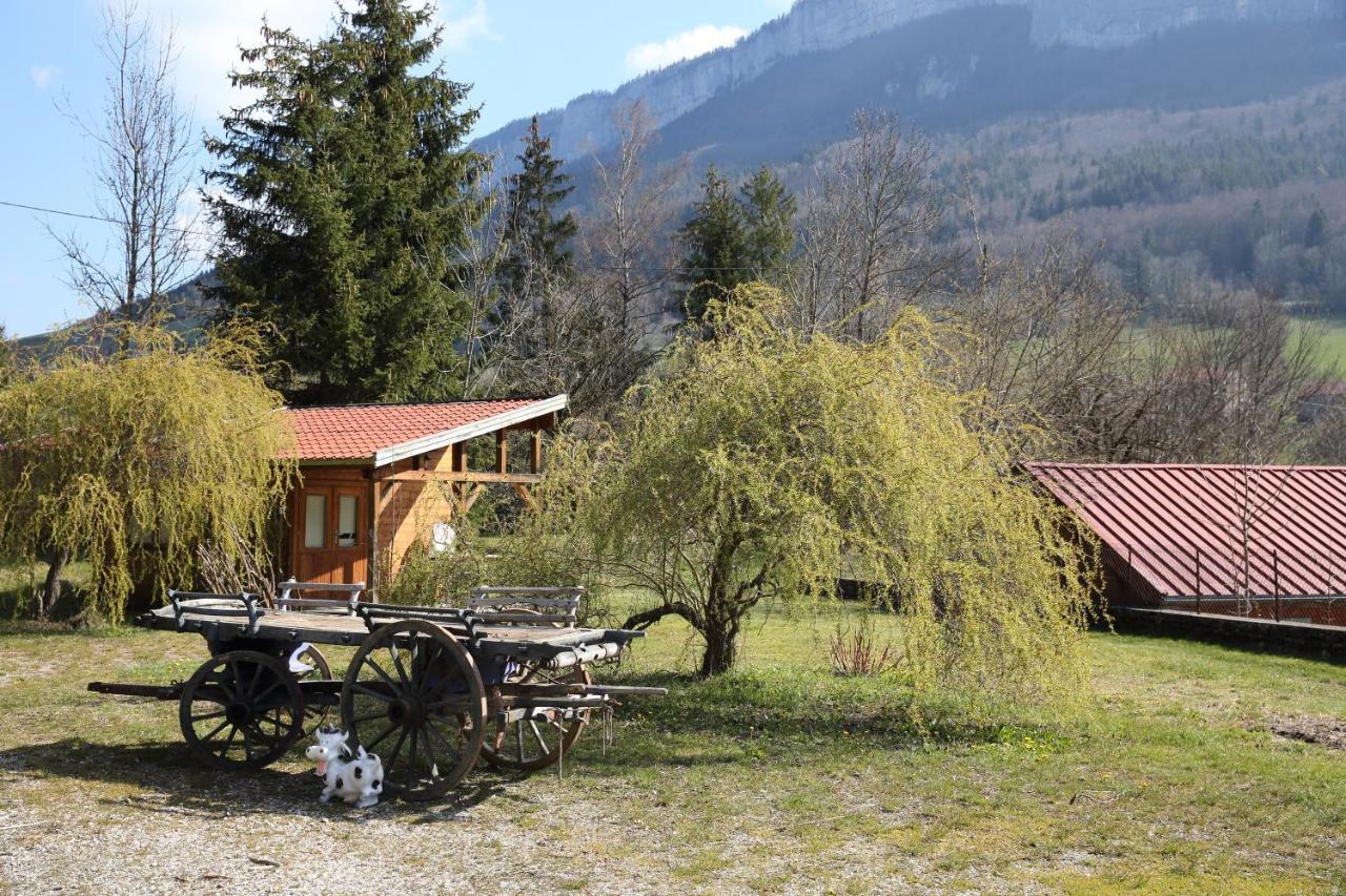 Chalet Du Camping La Porte St Martin Saint-Martin-en-Vercors Kültér fotó